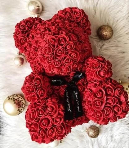 Cherished Rose Bear