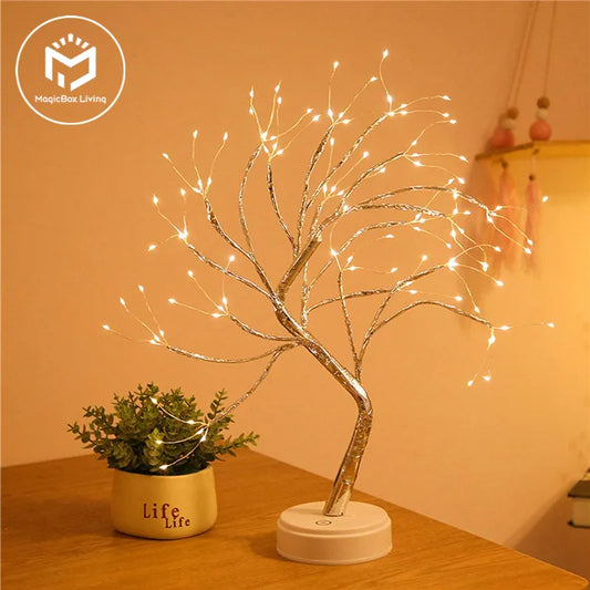 Whimsical Fairy Light Spirit Tree