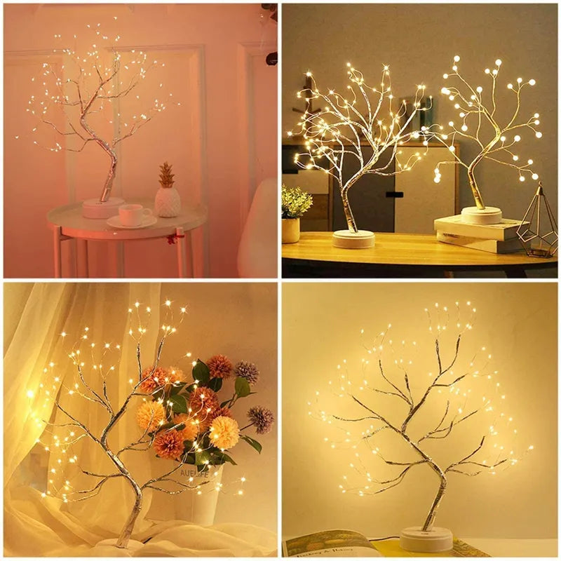 Whimsical Fairy Light Spirit Tree