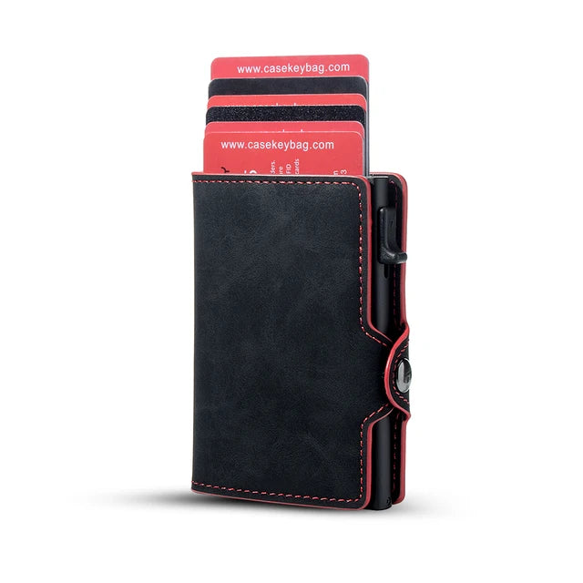 SlimShield Leather Smart Wallet